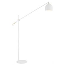 Detroit lampa podłogowa biała 1x15W E27